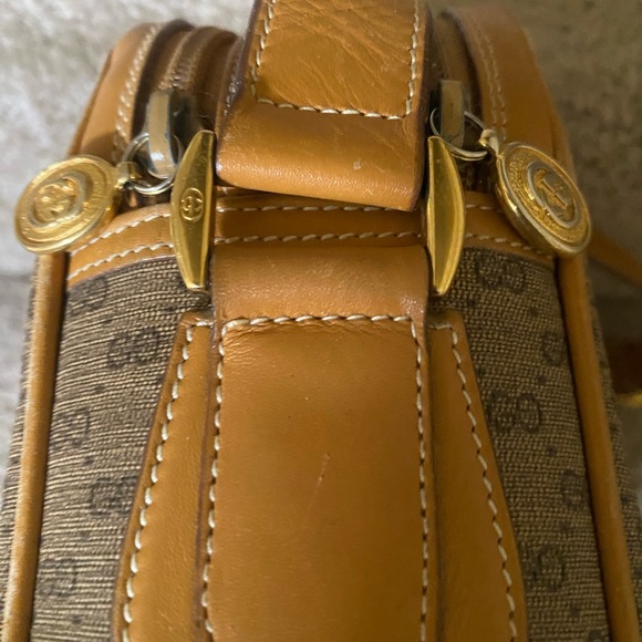 Gucci Vintage Rare Disco Brown tan bag in really good condition - Picture 6 of 13